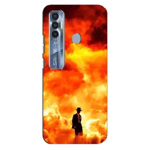 Чехол Оппенгеймер / Oppenheimer на TECNO Spark 7 Pro (Взрыв)