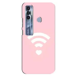 Силіконові Чохли Коханій людині для TECNO Spark 7 Pro (WiFi Love)