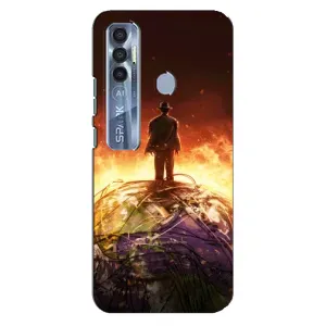 Чехол Оппенгеймер / Oppenheimer на TECNO Spark 7 Pro (Ядерщик)