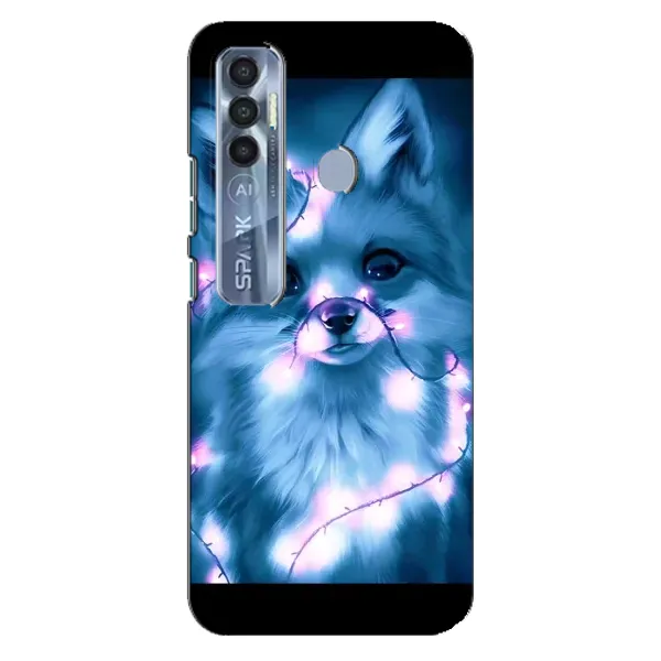 Чехол с рисунком «Яркая Лиса» для TECNO Spark 7 Pro Чехол с рисунком «Яркая Лиса» для TECNO Spark 7 Pro