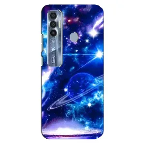 Чохли КОСМОС на TECNO Spark 7 Pro (Яскравий космос)