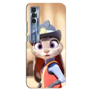 Чехлы ЗВЕРОПОЛИС для TECNO Spark 7 Pro (Заяц Джуді Хопс)