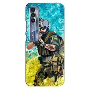ЗСУ Чехлы (TPU) для TECNO Spark 7 Pro (ЗСУ Воин)