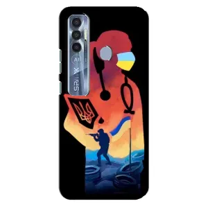 ЗСУ Чехлы (TPU) для TECNO Spark 7 Pro (ЗСУ Врач)