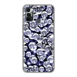Чохол (Дорого-богато) на TECNO Spark 7P (Діаманти)