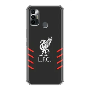 Силиконовые Чехлы принт Футбол на TECNO Spark 7P (Эмблема Liverpool)