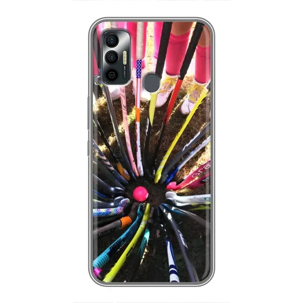 Чехол с рисунком «Флорбол» для TECNO Spark 7P Чехол с рисунком «Флорбол» для TECNO Spark 7P