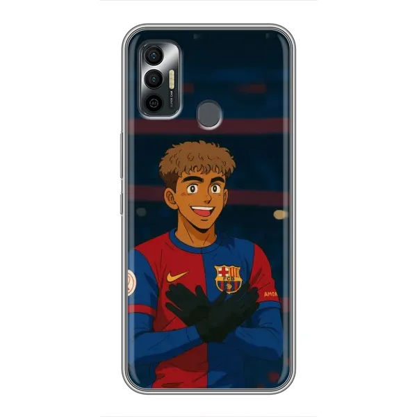 Чехол с рисунком «Футболист Ямаль» для TECNO Spark 7P Чехол с рисунком «Футболист Ямаль» для TECNO Spark 7P