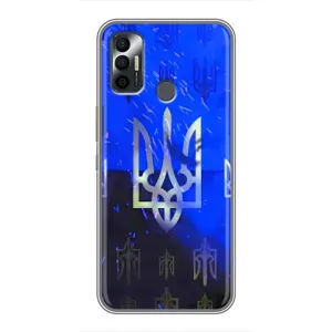 Чохол Укр Символіка для TECNO Spark 7P (Герб)