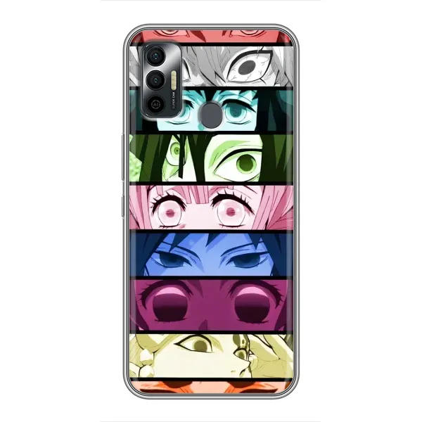 Чехол с рисунком «Глаза Хашира» для TECNO Spark 7P Чехол с рисунком «Глаза Хашира» для TECNO Spark 7P