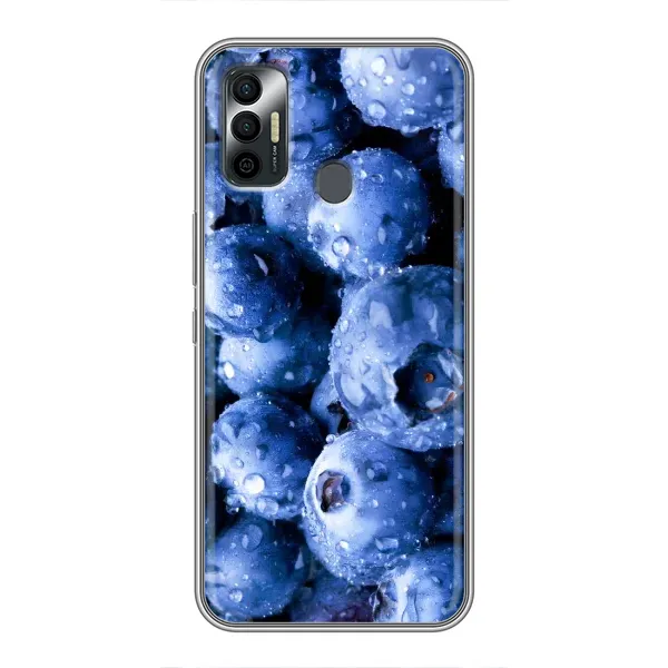 Чехол с рисунком «Голубика» для TECNO Spark 7P Чехол с рисунком «Голубика» для TECNO Spark 7P