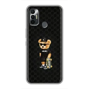 Чохли Мішка Тедді для Техно Спарк 7р (GUCCI Teddy)