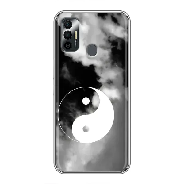 Чехол с рисунком «Инь-Янь» для TECNO Spark 7P Чехол с рисунком «Инь-Янь» для TECNO Spark 7P