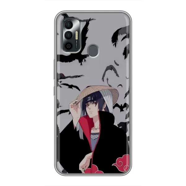 Чехол с рисунком «Итачи Ворони» для TECNO Spark 7P Чехол с рисунком «Итачи Ворони» для TECNO Spark 7P