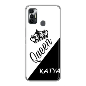 Іменні Жіночі Чохли для TECNO Spark 7P (KATYA)