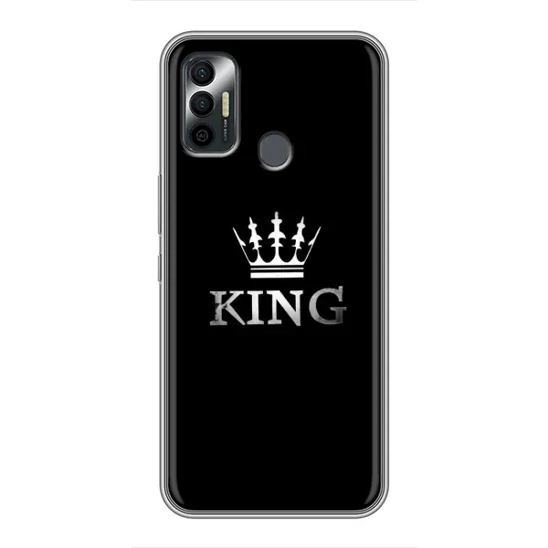 Чохол з малюнком «KING» для TECNO Spark 7P Чохол з малюнком «KING» для TECNO Spark 7P