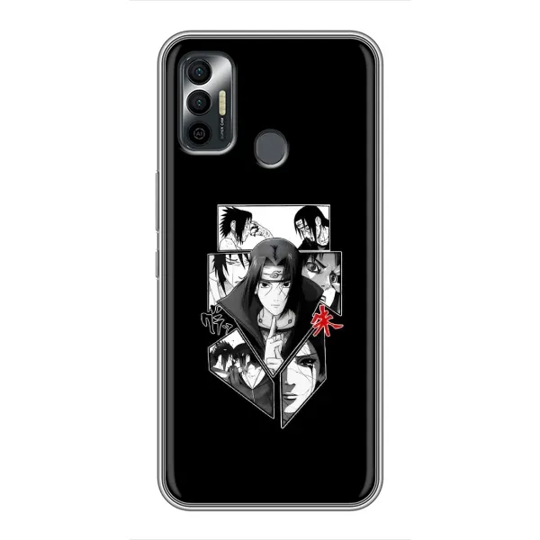 Чехол с рисунком «Коллаж Итачи» для TECNO Spark 7P Чехол с рисунком «Коллаж Итачи» для TECNO Spark 7P