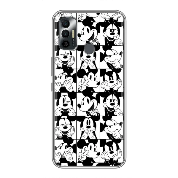 Чехол с рисунком «Коллаж Микки Маус» для TECNO Spark 7P Чехол с рисунком «Коллаж Микки Маус» для TECNO Spark 7P