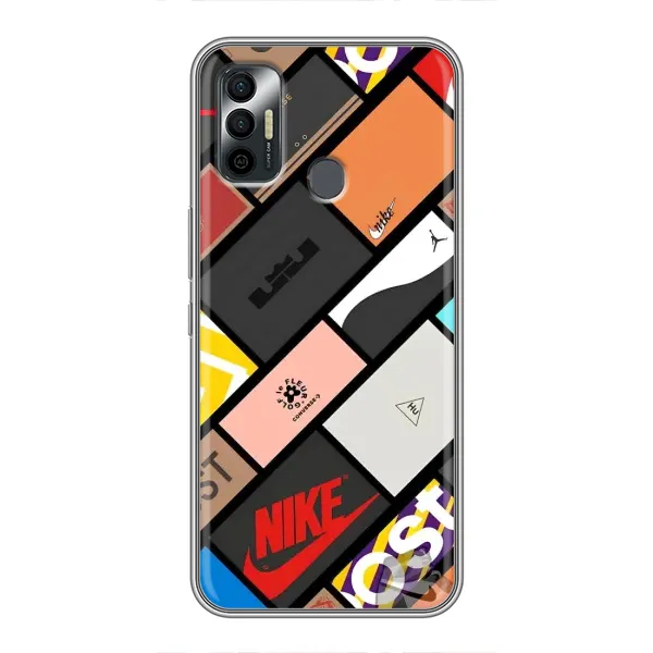 Чехол с рисунком «Коробки» для TECNO Spark 7P Чехол с рисунком «Коробки» для TECNO Spark 7P