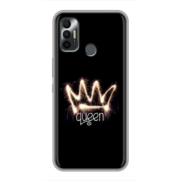 Чохол з малюнком «Корона» для TECNO Spark 7P Чохол з малюнком «Корона» для TECNO Spark 7P
