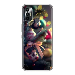 Чохли на Новий Рік TECNO Spark 7P (Гарна ялинка)