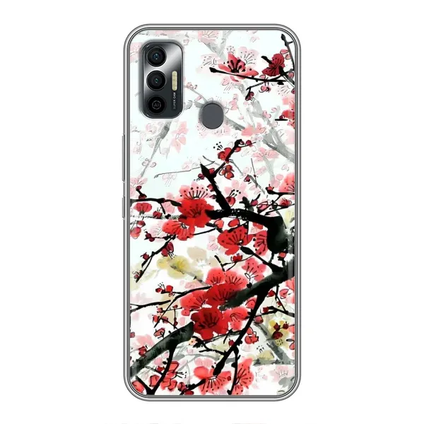 Чехол с рисунком «Красивая Сакура» для TECNO Spark 7P Чехол с рисунком «Красивая Сакура» для TECNO Spark 7P