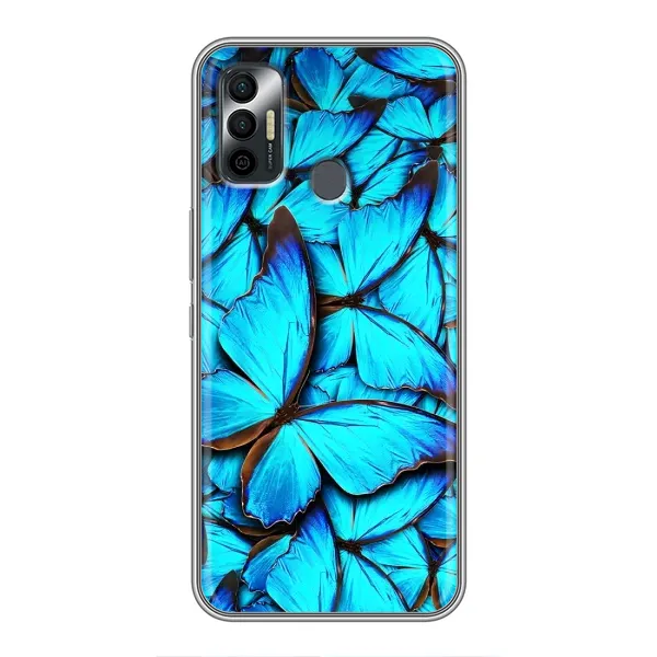 Чехол с рисунком «Крылья бабочек» для TECNO Spark 7P Чехол с рисунком «Крылья бабочек» для TECNO Spark 7P