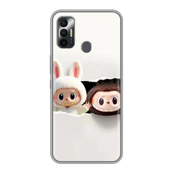 Чехол с рисунком «Фигурки Labubu» для TECNO Spark 7P Чехол с рисунком «Фигурки Labubu» для TECNO Spark 7P