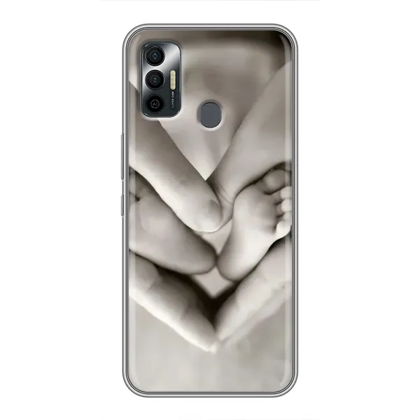Чехол с рисунком «Любящие руки» для TECNO Spark 7P Чехол с рисунком «Любящие руки» для TECNO Spark 7P