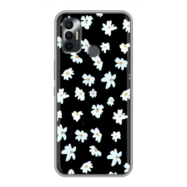 Чехол с рисунком «Маленькие ромашки» для TECNO Spark 7P Чехол с рисунком «Маленькие ромашки» для TECNO Spark 7P