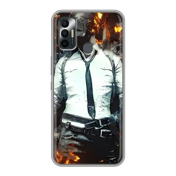 Чехол с рисунком «Man Пубг» для TECNO Spark 7P Чехол с рисунком «Man Пубг» для TECNO Spark 7P