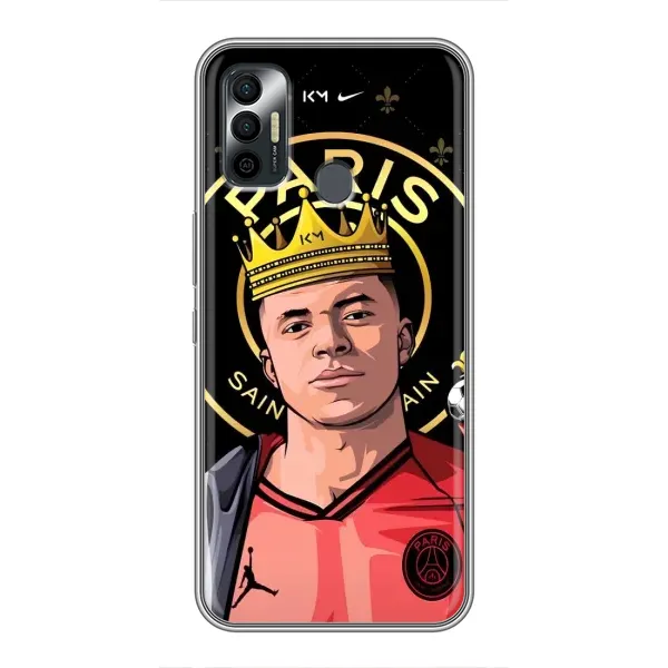 Чехол с рисунком «Mbappe King» для TECNO Spark 7P