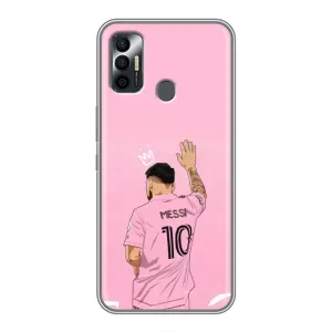 Чехлы Лео Месси в Майами на TECNO Spark 7P (Месси Маями)
