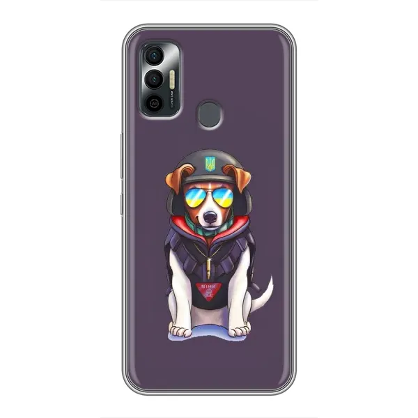 Чохол з малюнком «Модний Патрон» для TECNO Spark 7P Чохол з малюнком «Модний Патрон» для TECNO Spark 7P