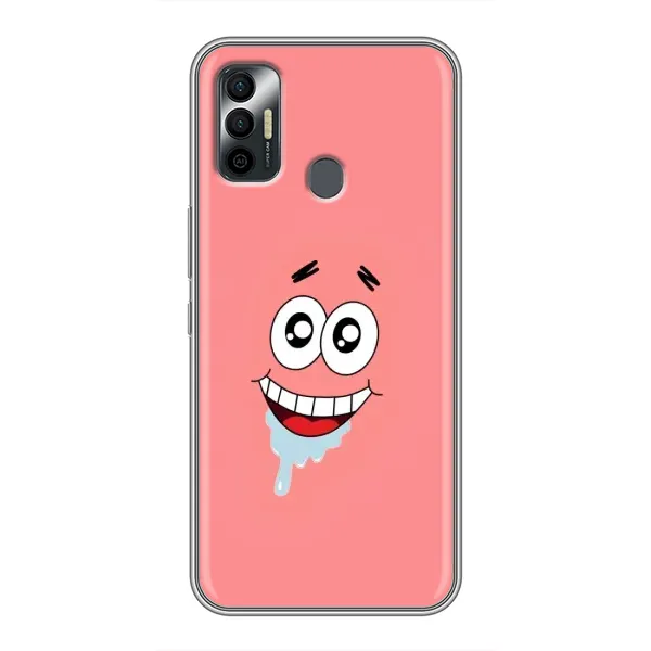 Чехол с рисунком «Мордочка Патрика» для TECNO Spark 7P Чехол с рисунком «Мордочка Патрика» для TECNO Spark 7P