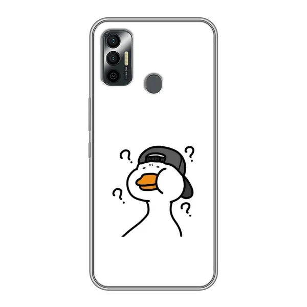 Чехол с рисунком «Непонимание» для TECNO Spark 7P