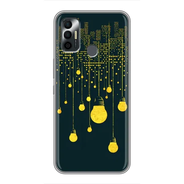 Чехол с рисунком «Ночной город» для TECNO Spark 7P Чехол с рисунком «Ночной город» для TECNO Spark 7P