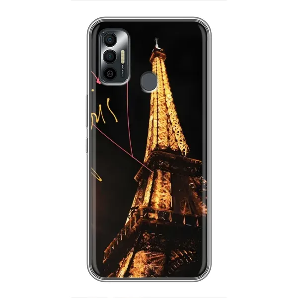 Чехол с рисунком «Paris» для TECNO Spark 7P Чехол с рисунком «Paris» для TECNO Spark 7P