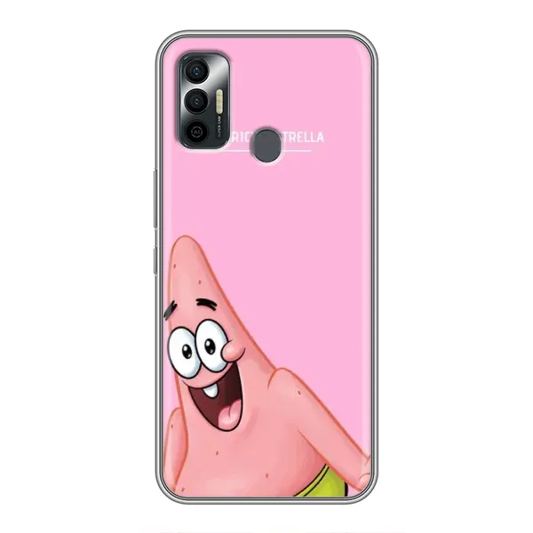 Чехол с рисунком «Патрик» для TECNO Spark 7P Чехол с рисунком «Патрик» для TECNO Spark 7P