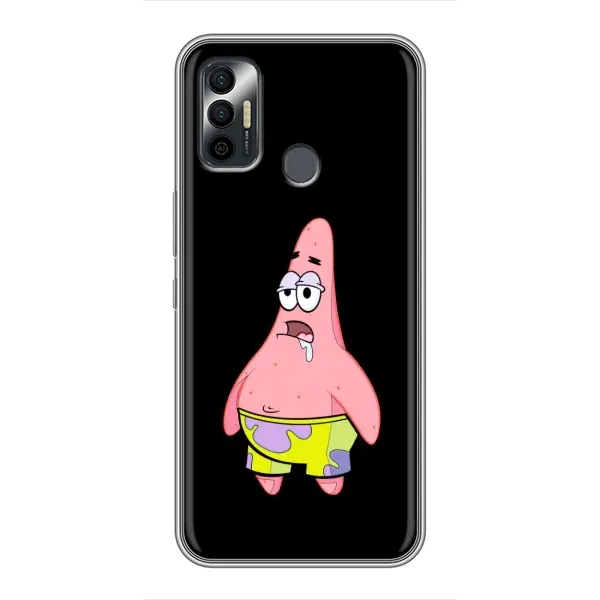 Чехол с рисунком «Патрик завис» для TECNO Spark 7P Чехол с рисунком «Патрик завис» для TECNO Spark 7P