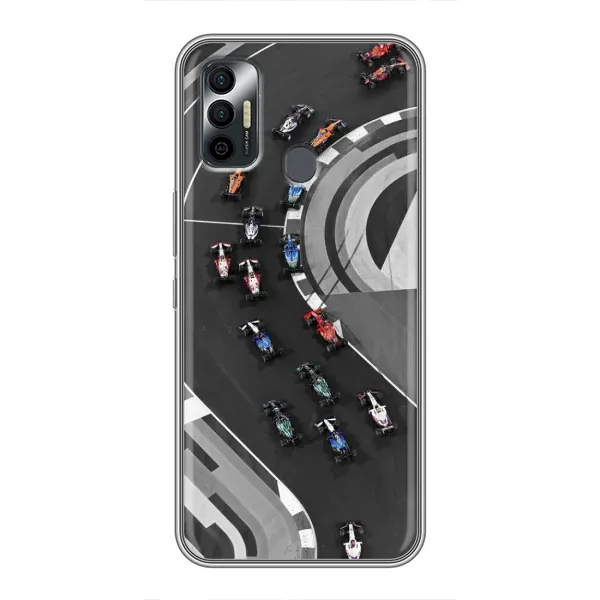 Чехол с рисунком «Гонки ф1» для TECNO Spark 7P Чехол с рисунком «Гонки ф1» для TECNO Spark 7P