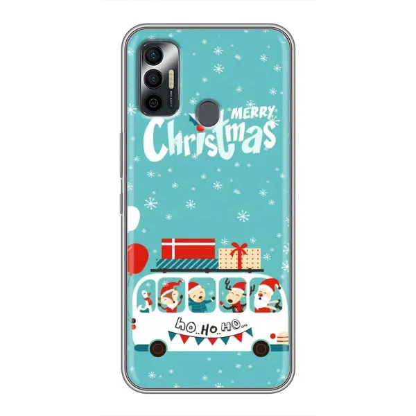 Чехол с рисунком «Рождественское настроение» для TECNO Spark 7P Чехол с рисунком «Рождественское настроение» для TECNO Spark 7P