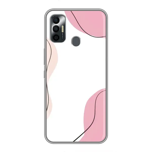 Чехол с рисунком «Розовый фон» для TECNO Spark 7P Чехол с рисунком «Розовый фон» для TECNO Spark 7P