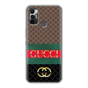Чохли бренд ГУЧЧІ для TECNO Spark 7P (Стиль GUCCI)
