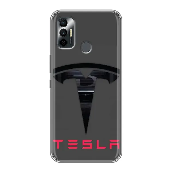 Чехол с рисунком «Logo TESLA» для TECNO Spark 7P Чехол с рисунком «Logo TESLA» для TECNO Spark 7P