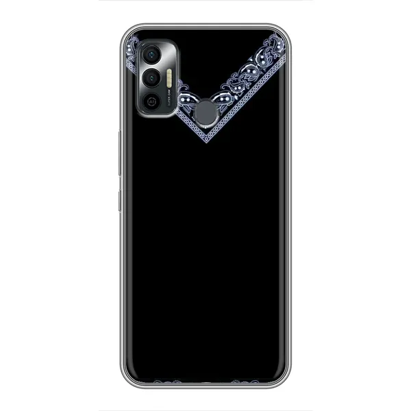 Чехол с рисунком «Воротник вышиванки» для TECNO Spark 7P Чехол с рисунком «Воротник вышиванки» для TECNO Spark 7P