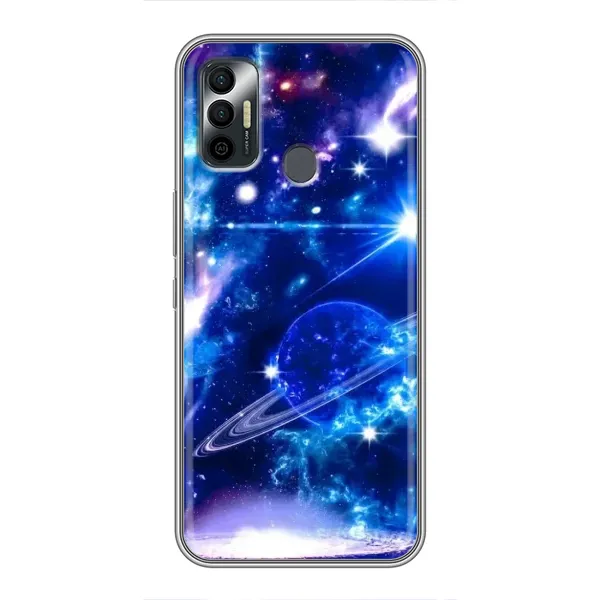 Чехол с рисунком «Яркий космос» для TECNO Spark 7P Чехол с рисунком «Яркий космос» для TECNO Spark 7P