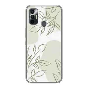 Чохол квітковий дизайн для TECNO Spark 7P