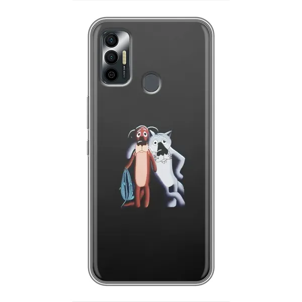 Чехол с рисунком «Шо, опять» для TECNO Spark 7P Чехол с рисунком «Шо, опять» для TECNO Spark 7P