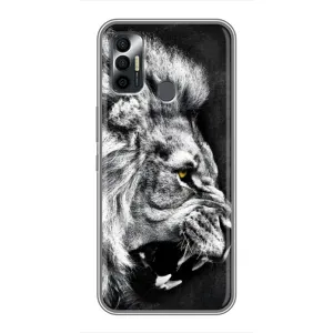 Чехол с картинкой на TECNO Spark 7P (Злой ЛЕВ)